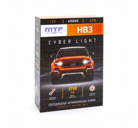 Светодиодные LED лампы MTF Cyber Light HB3 6000К