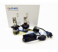 Светодиодные LED лампы Sariti F16 H4 с Обманкой