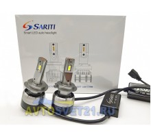 Светодиодные LED лампы Sariti F16 H7 с Обманкой