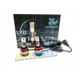 Светодиодные LED лампы XJ Light H11 12-24В с Обманкой