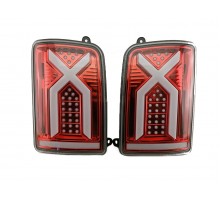 Тюнинг фонари задние LED светодиодные Нива / Нива Урбан Красные X-стиль