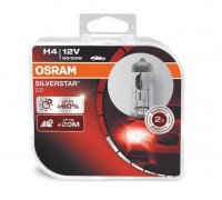Автолампы H4 OSRAM Silverstar 2.0 +60%