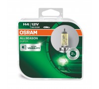Автолампы H4 OSRAM Allseason (Всесезонные) +30%