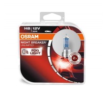 Автолампы H8 OSRAM Night Breaker Unlimited +110%