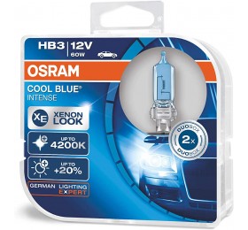 Автолампы HB3 OSRAM Cool Blue Intense
