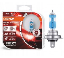 Автолампы H7 OSRAM Night Breaker Laser +150%