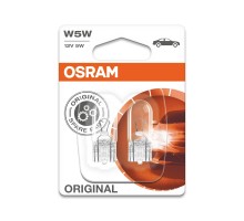 Автолампы 12В 5 Вт OSRAM w5w (W2.1*9.5d)