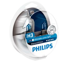 Автолампы H3 PHILIPS Diamond Vision 5000K