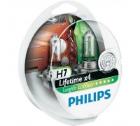 Автолампы H7 PHILIPS LongLife Eco Vision