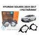Комплект / набор для замены штатных линз Hyundai Solaris 2014-2017 Bi-LED Aozoom A3+