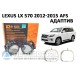 Комплект / набор для замены штатных линз Lexus LX 570 2012-2015 AFS Bi-LED Aozoom A3+