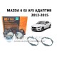 Комплект / набор для замены штатных линз Mazda 6 GJ 2012-2015 AFS Bi-LED Aozoom A3+