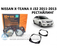 Комплект / набор для замены штатных линз Nissan Teana J32 2011-2013 Bi-LED Aozoom A3+