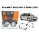 Комплект / набор для замены штатных линз Renault Megane II 2002-2009 Bi-LED Aozoom A3+
