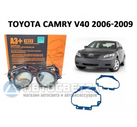 Комплект / набор для замены штатных линз Toyota Camry V40 2006-2009 Bi-LED Aozoom A3+
