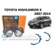 Комплект / набор для замены штатных линз Toyota Highlander II 2007-2014 Bi-LED Aozoom A3+