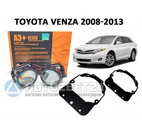 Комплект / набор для замены штатных линз Toyota Venza 2008-2013 Bi-LED Aozoom A3+