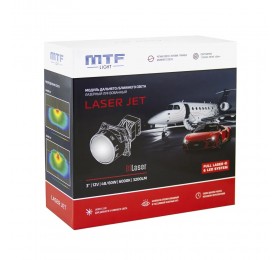 Лазерные линзы Bi-Led MTF Light LAZER JET 12V 6000K