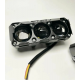 Светодиодная фара G0450 2 линзы 10-50V (Белый+Желтый)