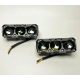 Светодиодная фара G0450 2 линзы 10-50V (Белый+Желтый)