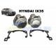 Комплект / набор для замены штатных линз Hyundai ix35 Hella 3R / 5R