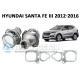 Комплект / набор для замены штатных линз Hyundai Santa Fe III 2012-2016 Hella 3R / 5R