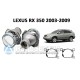Комплект / набор для замены штатных линз Lexus RX 2003-2009 Hella 3R / 5R