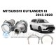 Комплект / набор для замены штатных линз Mitsubishi Outlander 3 2015-2020 Hella 3R / 5R