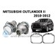 Комплект / набор для замены штатных линз Mitsubishi Outlander 2 2010-2012 Hella 3R / 5R