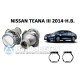 Комплект / набор для замены штатных линз Nissan Teana III 2014+ Hella 3R / 5R