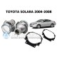 Комплект / набор для замены штатных линз Toyota Solara II 2004-2008 Hella 3R / 5R