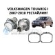 Комплект / набор для замены штатных линз Volkswagen Toureg 2007-2010 Рестайлинг Штатный галоген Hella 3R / 5R