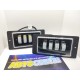 Фары противотуманные LED ВАЗ 2110-2115 40Вт 4 линзы (2-х режимные)