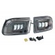 Фары противотуманные LED Chevrolet Lacetti 50W 3000K+6000K светодиодные Salman 2 режима