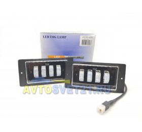 Фары противотуманные LED ВАЗ 2110-2115 40Вт 4 линзы BP