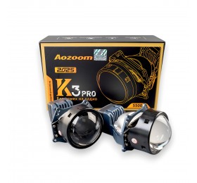 Светодиодные линзы Bi-Led AOZOOM K3 PRO DRAGON 5500K 3.0 дюйма