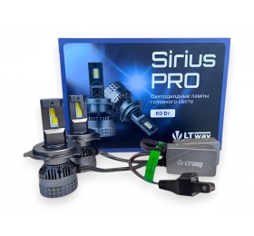 Светодиодные LED лампы LIGHTWAY Sirius Pro H4 12-24В 