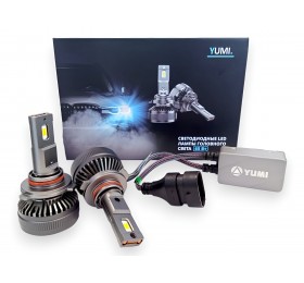 Светодиодные лампы головного света Yumi HB3(9005) с обманкой